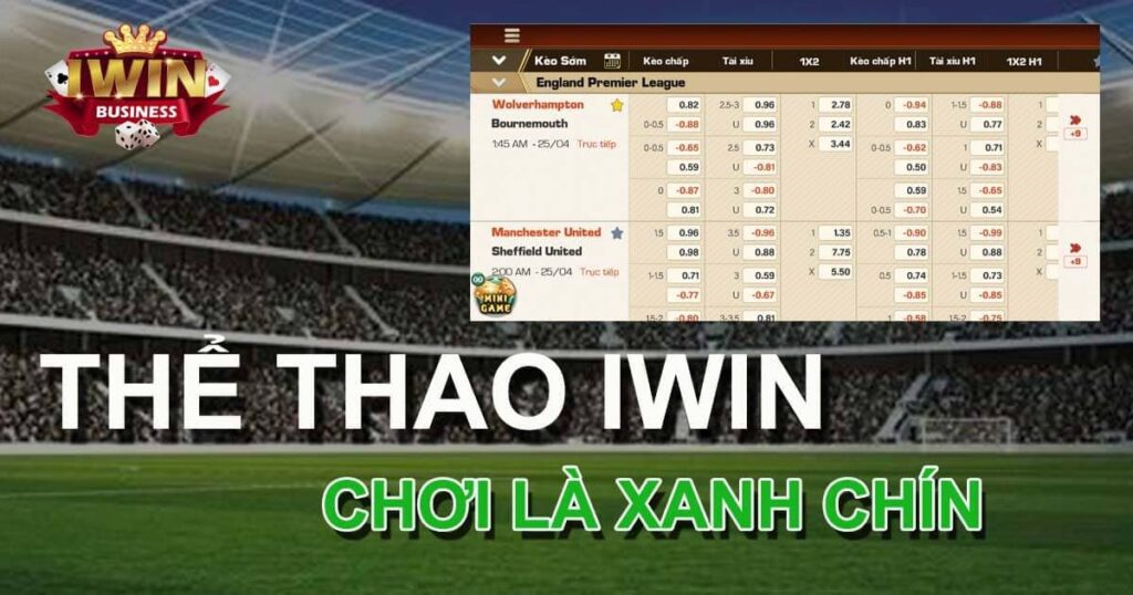 Cá cược thể thao Iwin