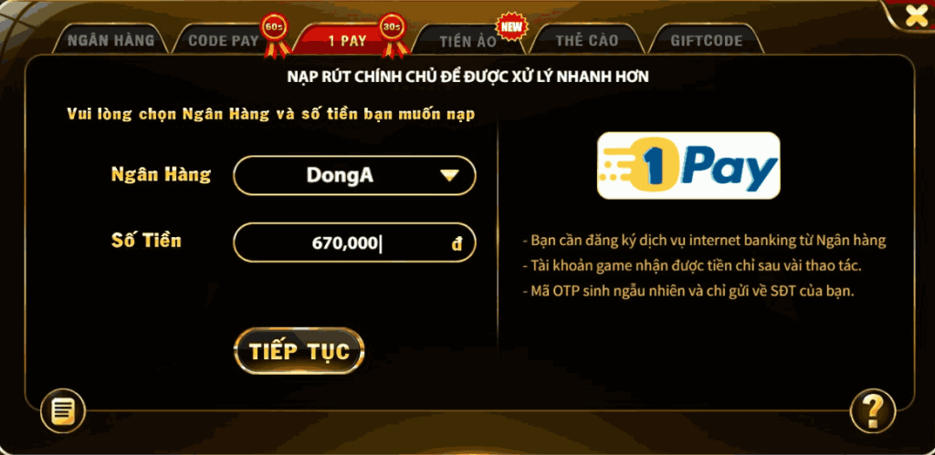 Nạp tiền hitclub