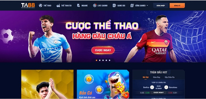 Trang cá độ bóng đá TA88