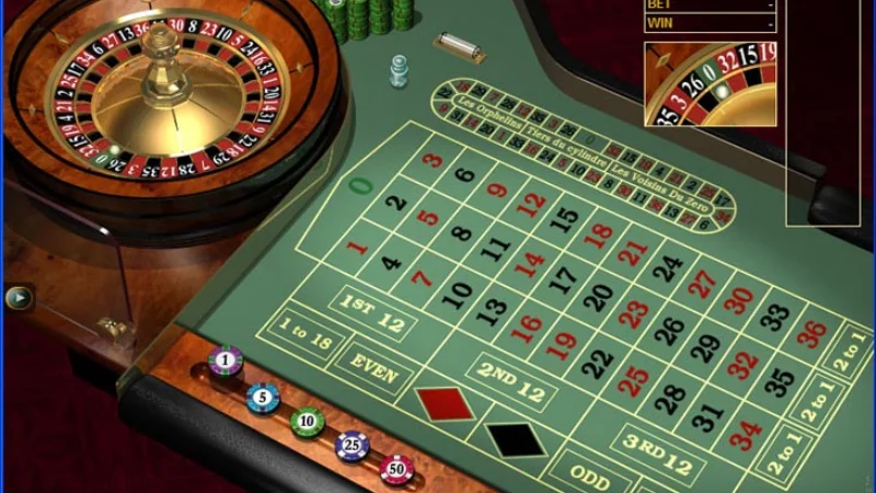 Các loại cược trong roulette