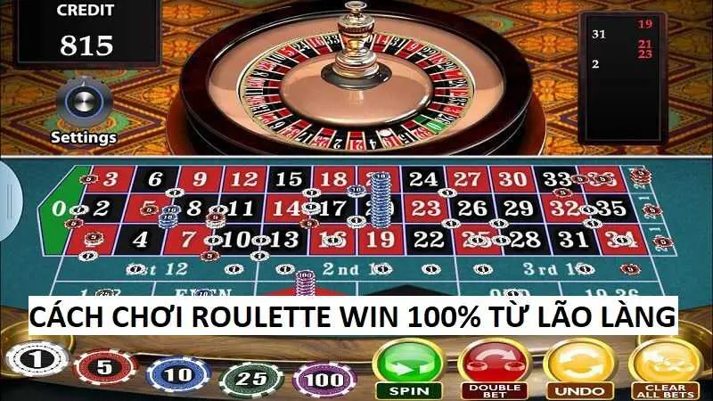 Chơi roulette như cao thủ