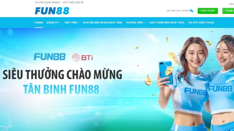 Fun88 - nha cai top dau chau A