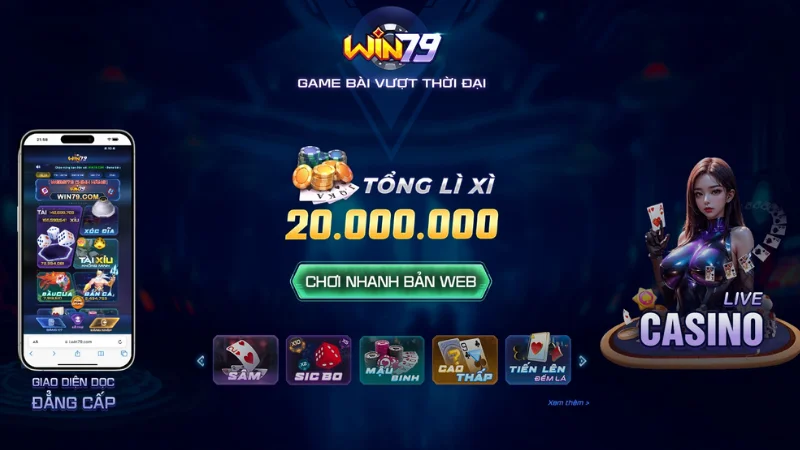 Web game kiem tien online Win79